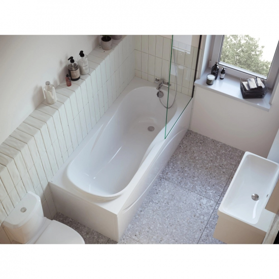 Акриловая ванна SANTEK Каледония 1WH302388 160х75 см, без опоры