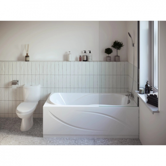 Акриловая ванна SANTEK Каледония 1WH302388 160х75 см, без опоры