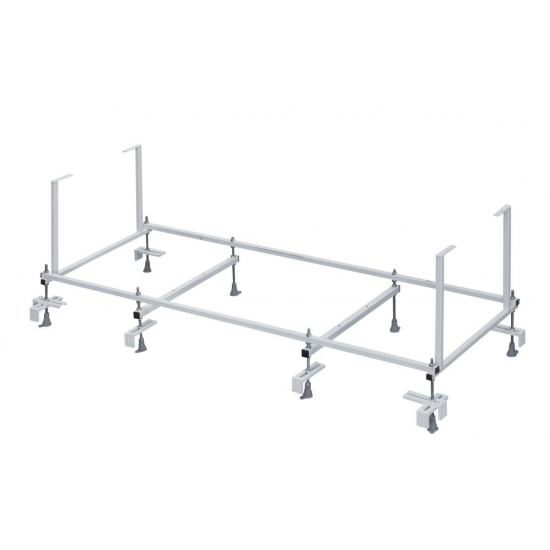 Акриловая ванна SANTEK Касабланка XL 170x80 см, с каркасом