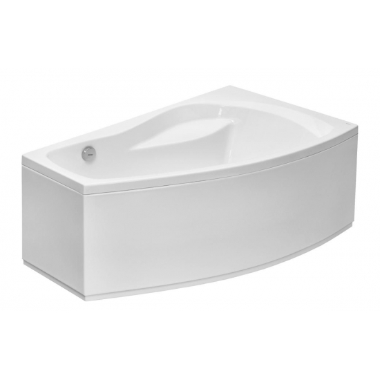 Акриловая ванна SANTEK Майорка XL R 160х95 см, угловая, с каркасом, асимметричная