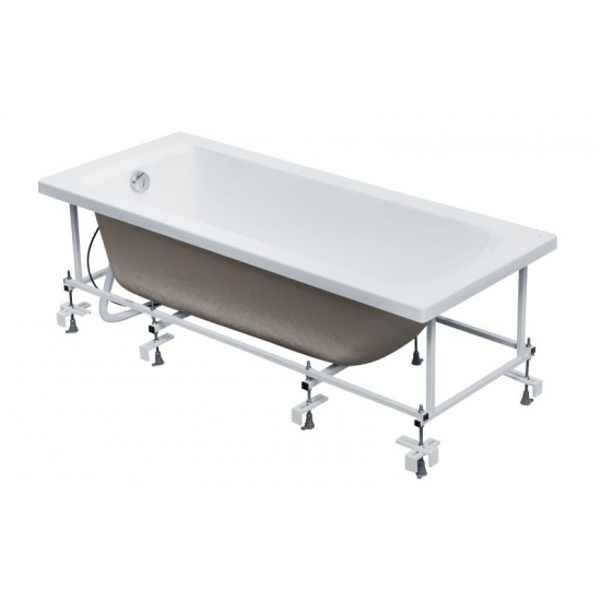 Акриловая ванна SANTEK Монако XL 170x75 см, с каркасом