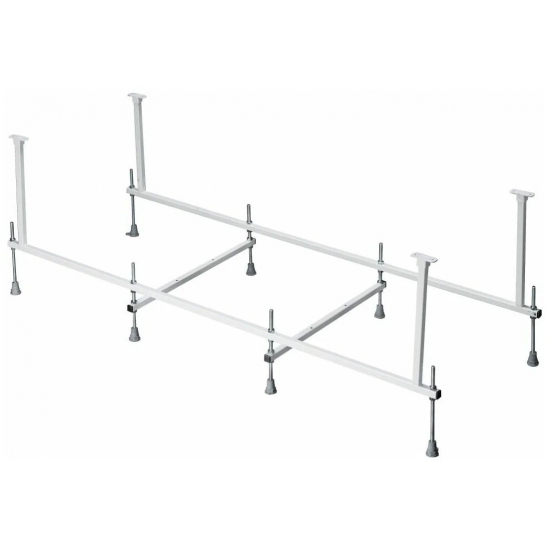 Акриловая ванна SANTEK Санторини 170x70 см, с каркасом