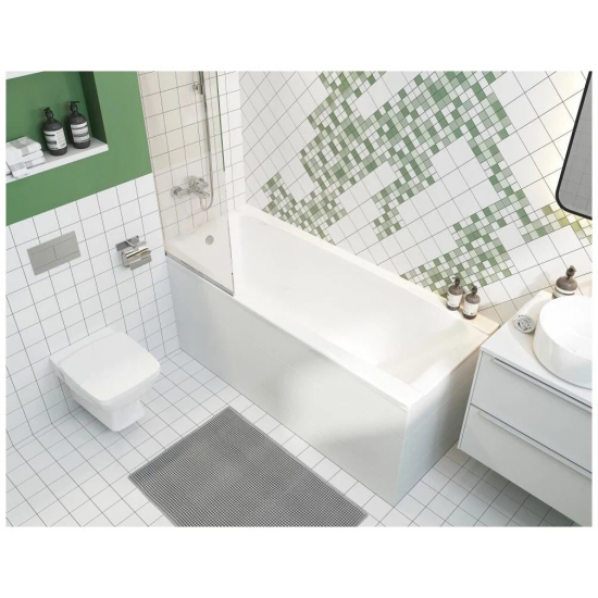 Акриловая ванна SANTEK Санторини 1WH302487 без опоры 170x70 см