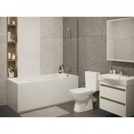 Акриловая ванна SANTEK Тенерифе 1WH302357 без опоры 160x70 см