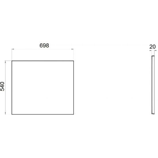 Акриловая ванна ТРИТОН Аура 160x70 см, с ножками