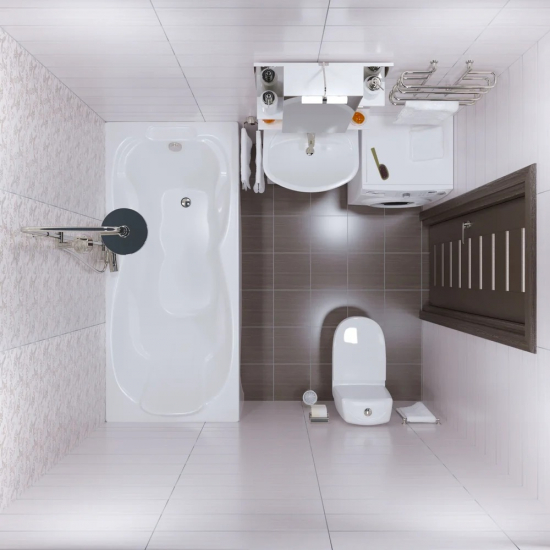 Акриловая ванна ТРИТОН Цезарь Экстра Н0000099993 без опоры 180x80 см