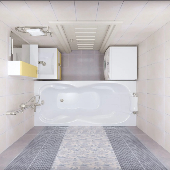 Акриловая ванна ТРИТОН Персей Экстра Н0000025024 без опоры 190x90 см