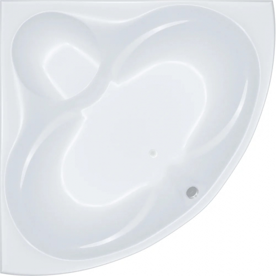 Акриловая ванна ТРИТОН Сабина Экстра 160x160 см, угловая, с каркасом, четверть круга