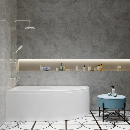 Акриловая ванна ТРИТОН София Щ0000046115 L без опоры 170x95 см, угловая, асимметричная