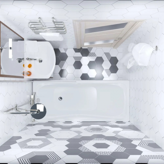 Акриловая ванна ТРИТОН Стандарт 140x70 см, с ножками