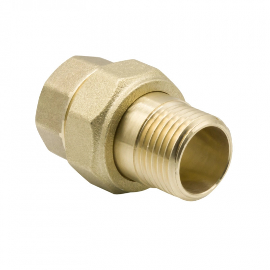 Американка прямая LEXLINE 1/2" x 1/2" латунная 15 мм