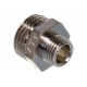 Ниппель резьбовой переходной VALTEC 1/2" х 1/4" латунный 15-8 мм VTr.580.N.0402