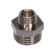 Ниппель резьбовой переходной VALTEC 1/2" х 1/4" латунный 15-8 мм VTr.580.N.0402