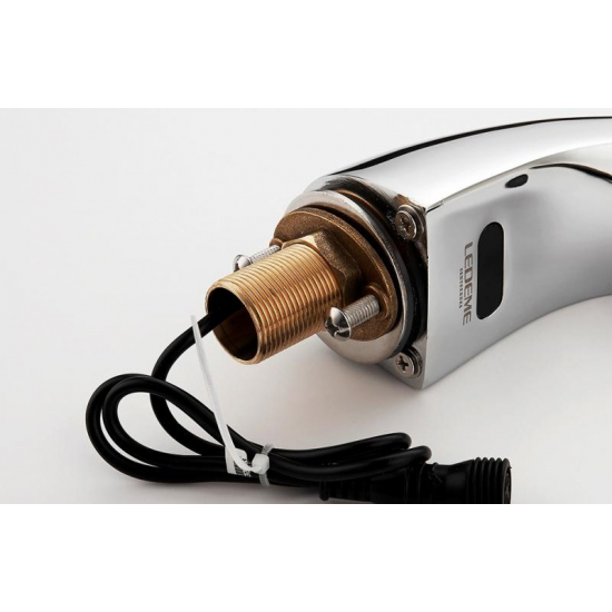 Смеситель для раковины LEDEME L1055-13 сенсорный бесконтактный, хром 