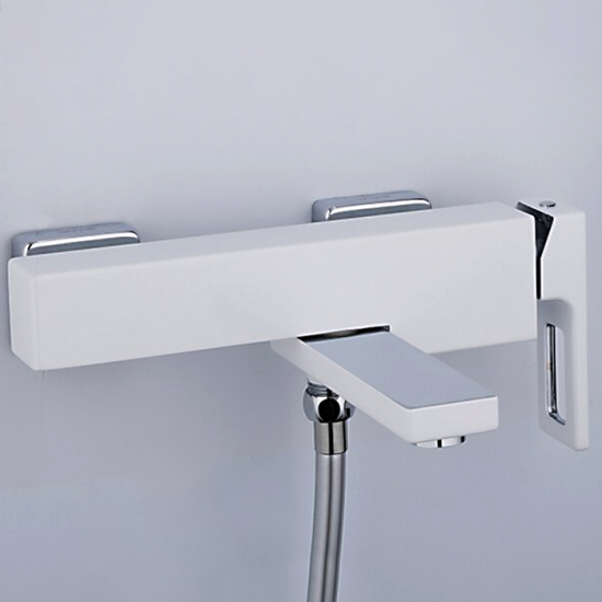 Смеситель для ванны GAPPO G17-8 G3217-8 хром/белый
