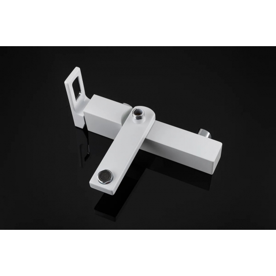 Смеситель для ванны GAPPO G17-8 G3217-8 хром/белый
