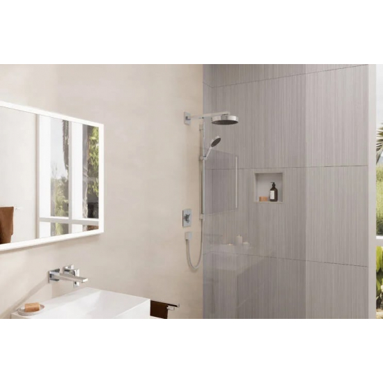 Кронштейн для верхнего душа HANSGROHE Square 27694000 38,9 см, хром