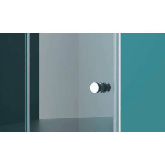 Душевая дверь в нишу BelBagno ALBANO-BS-12-80-C-Cr стекло прозрачное, профиль хром