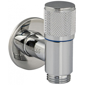 Кран шаровый мини MAGNUS 1/2"x1/2" ш-ш угловой, латунь, M1396
