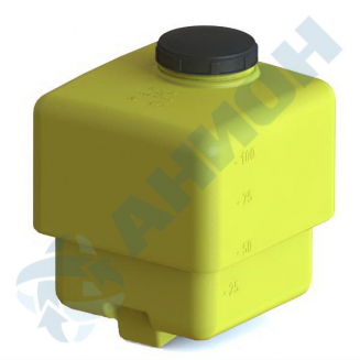 Дозировочный контейнер AНИОН 120_1ЕК объем 120 литров жёлтый