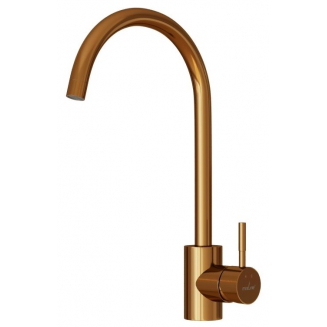 Смеситель для кухни из нержавеющей стали MIXLINE MLSS-0303BR, бронза