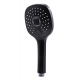 Лейка для душа MIXLINE ML1237 чёрная 3 режима, в блистере
