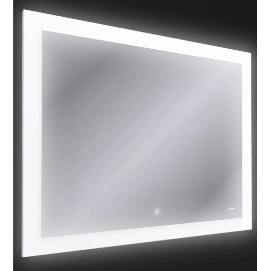 Зеркало CERSANIT LED 030 Design 100x80 с подсветкой и антизапотеванием, сенсорным выключателем