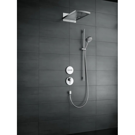 Термостатический смеситель встраиваемый HANSGROHE ShowerSelect S Highflow 15742000 для душа, хром