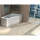Акриловая ванна АКВАТЕК Медея MED180-0000038 170x95 R правая с каркасом и фронтальным экраном