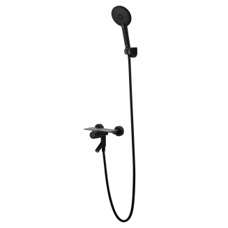 Смеситель для ванны WONZON & WOGHAND Click WW-FE05L221-MB матовый чёрный