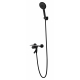 Смеситель для ванны WONZON & WOGHAND Click WW-FE05L221-MB матовый чёрный