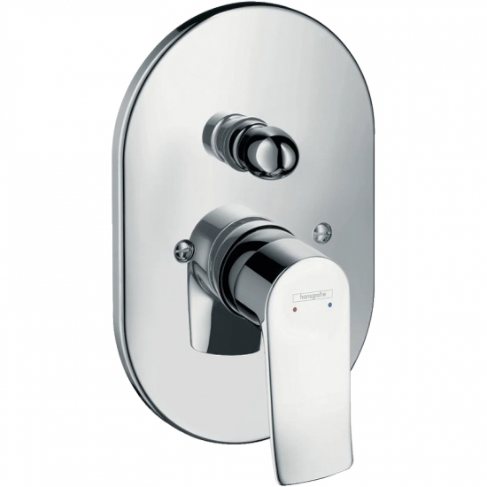 Встраиваемый смеситель для душа и ванны HANSGROHE Metris 31484000 хром