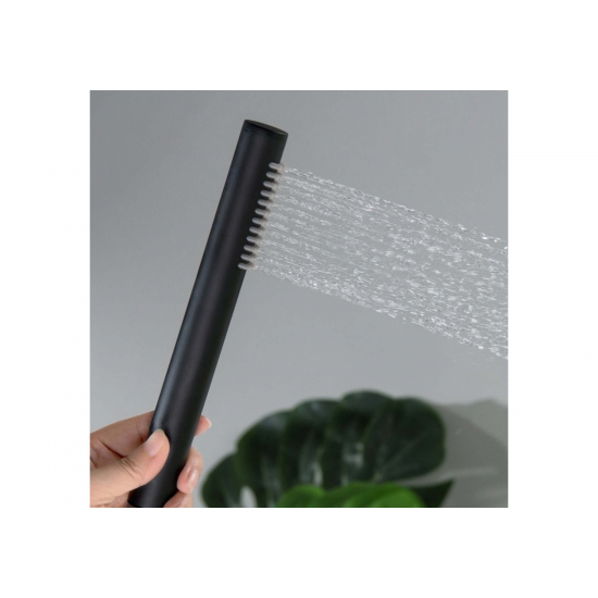 Лейка для душа AQUATEK Европа AQ2002MB матовый чёрный