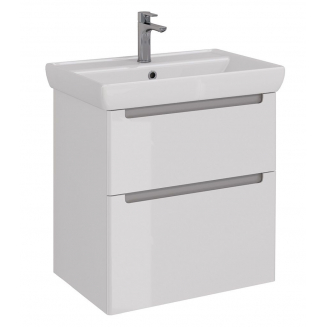 Тумба для комплекта LEMARK Buno 70, 2 ящика, белая, под раковину Q70