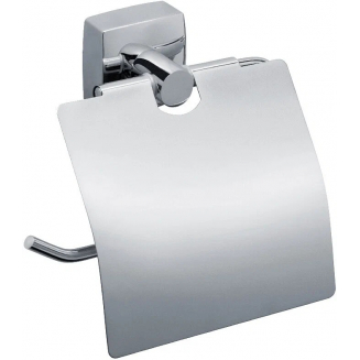 Держатель туалетной бумаги FIXSEN Kvadro FX-61310 с крышкой