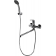 Смеситель для ванны BRAVAT Fit F6135188CP-LB-RUS хром