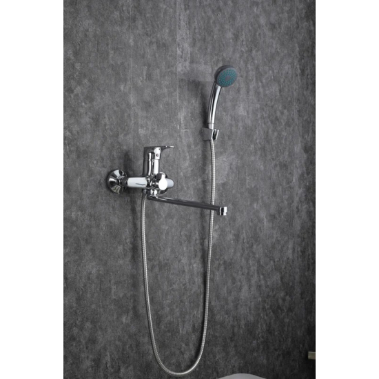 Смеситель для ванны FRAP H702 F22702-B хром