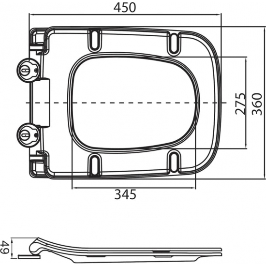 Унитаз подвесной BELBAGNO Sela BB3201CHR-MB матовый чёрный