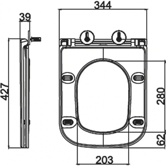 Унитаз подвесной BELBAGNO Ardente-R BB520CH-TOR безободковый, крышка BB2322SC с микролифтом