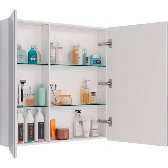 Зеркало-шкаф LEMARK Universal 80x80