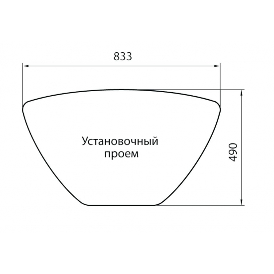 Мойка для кухни керамогранит GRANICOM G-008 (847*504мм), угловая (антрацит)