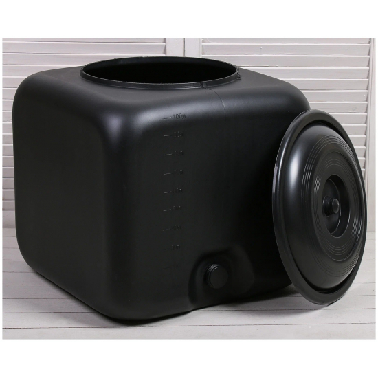 Бак для душа АЛЬТЕРНАТИВА М3271 100 литров чёрный