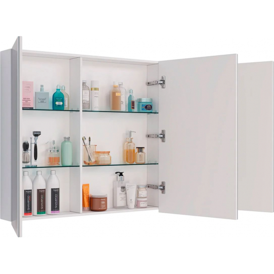 Зеркало-шкаф LEMARK Universal 100x80