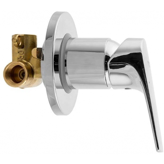 Встраиваемый смеситель для душа и ванны GROHE BauFlow 29046000 С ВНУТРЕННЕЙ ЧАСТЬЮ хром