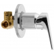 Встраиваемый смеситель для душа и ванны GROHE BauFlow 29046000 С ВНУТРЕННЕЙ ЧАСТЬЮ хром