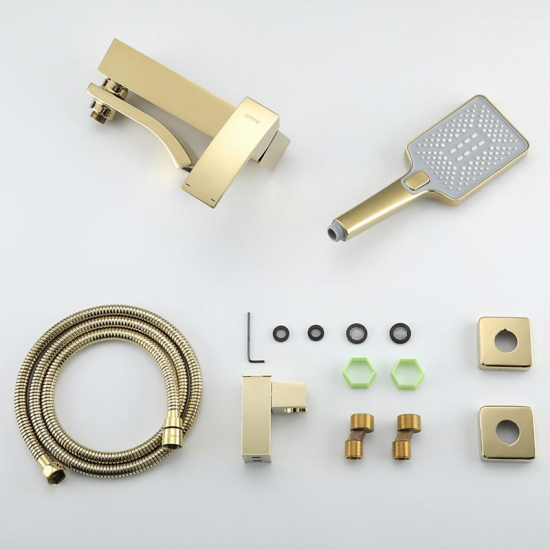 Смеситель для ванны GAPPO G07-3 G3207-3 золото