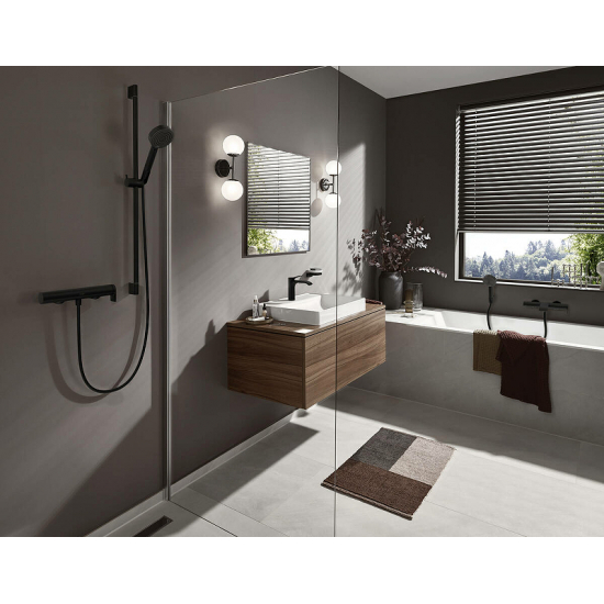 Смеситель для душа HANSGROHE Vivenis 75620670 матовый чёрный