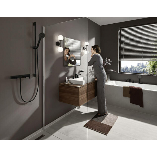 Смеситель для душа HANSGROHE Vivenis 75620670 матовый чёрный