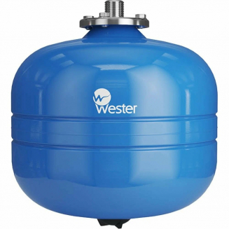 Гидроаккумулятор WESTER  WAV 12 литров, вертикальный 10 бар