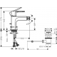Смеситель для биде HANSGROHE Rebris E 72211670 чёрный матовый